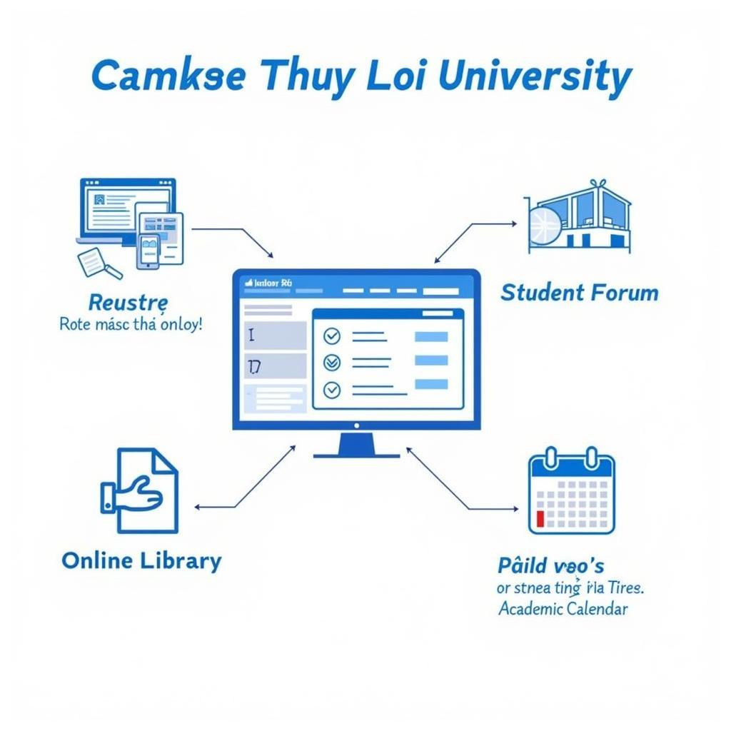 Các Tính Năng Của Cổng Thông Tin Đại Học Thủy Lợi