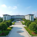 Toà nhà chính Đại học An Giang