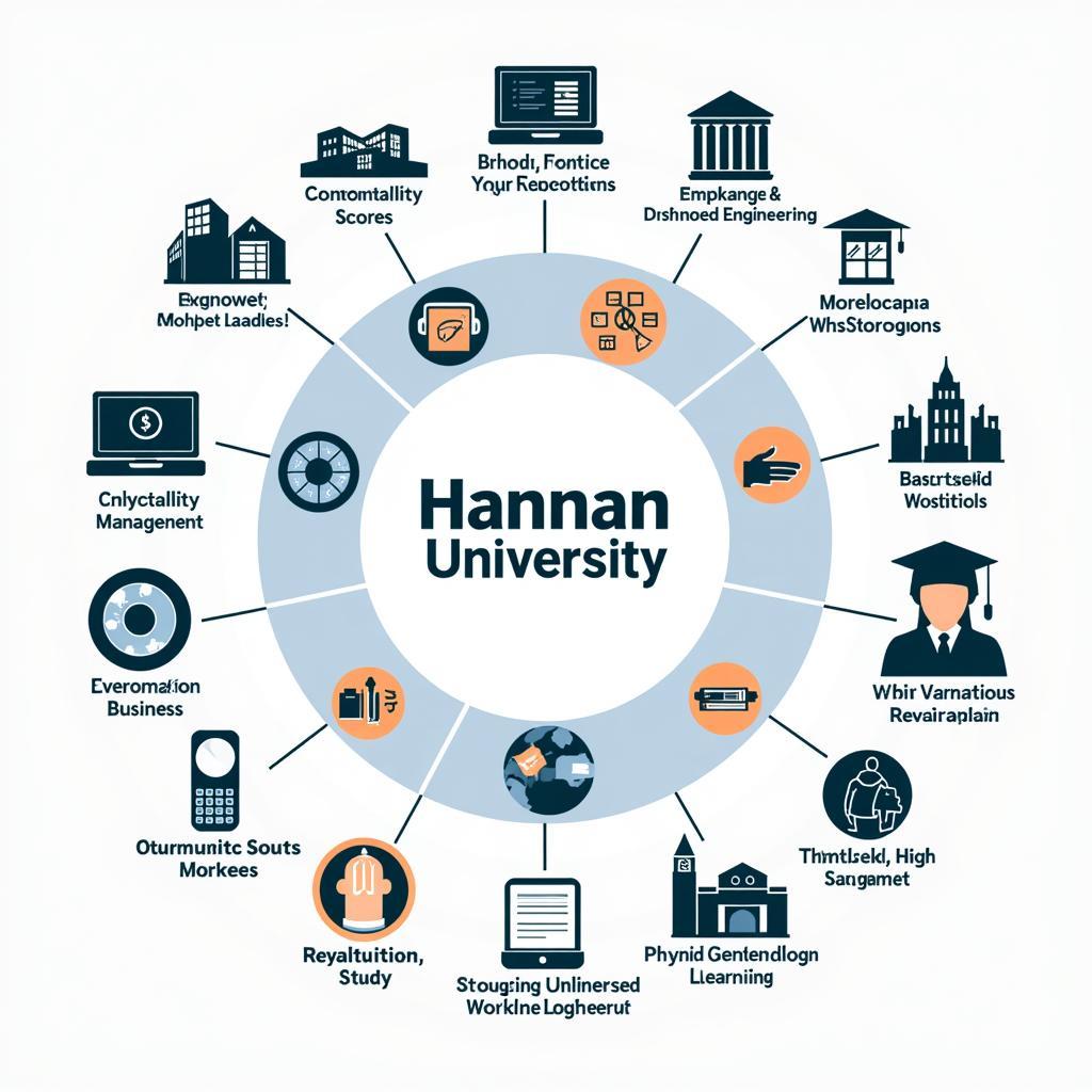 Chương trình đào tạo đa dạng tại Đại học Hannan