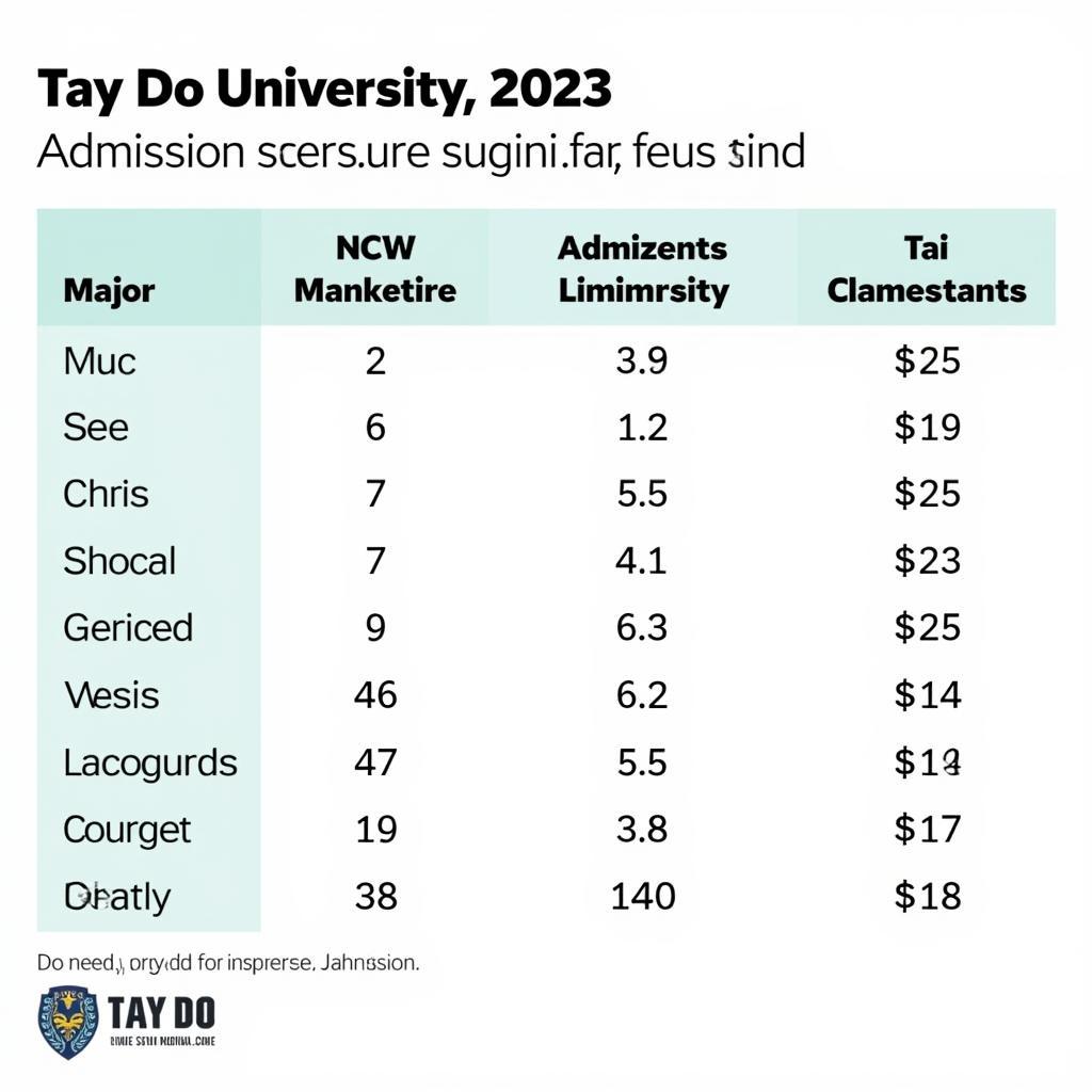 Điểm chuẩn Đại học Tây Đô năm 2023 và các ngành đào tạo