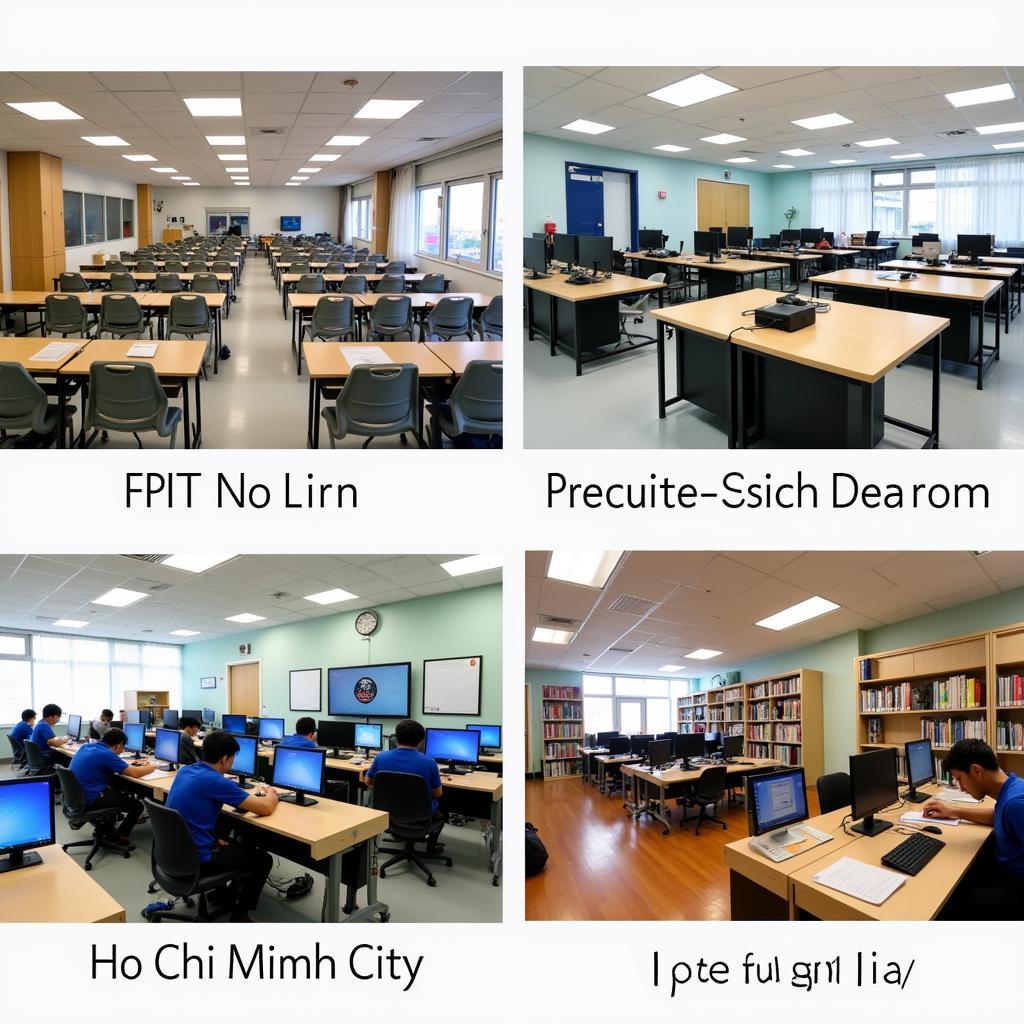 Cơ sở vật chất hiện đại tại FPT Đại học TPHCM