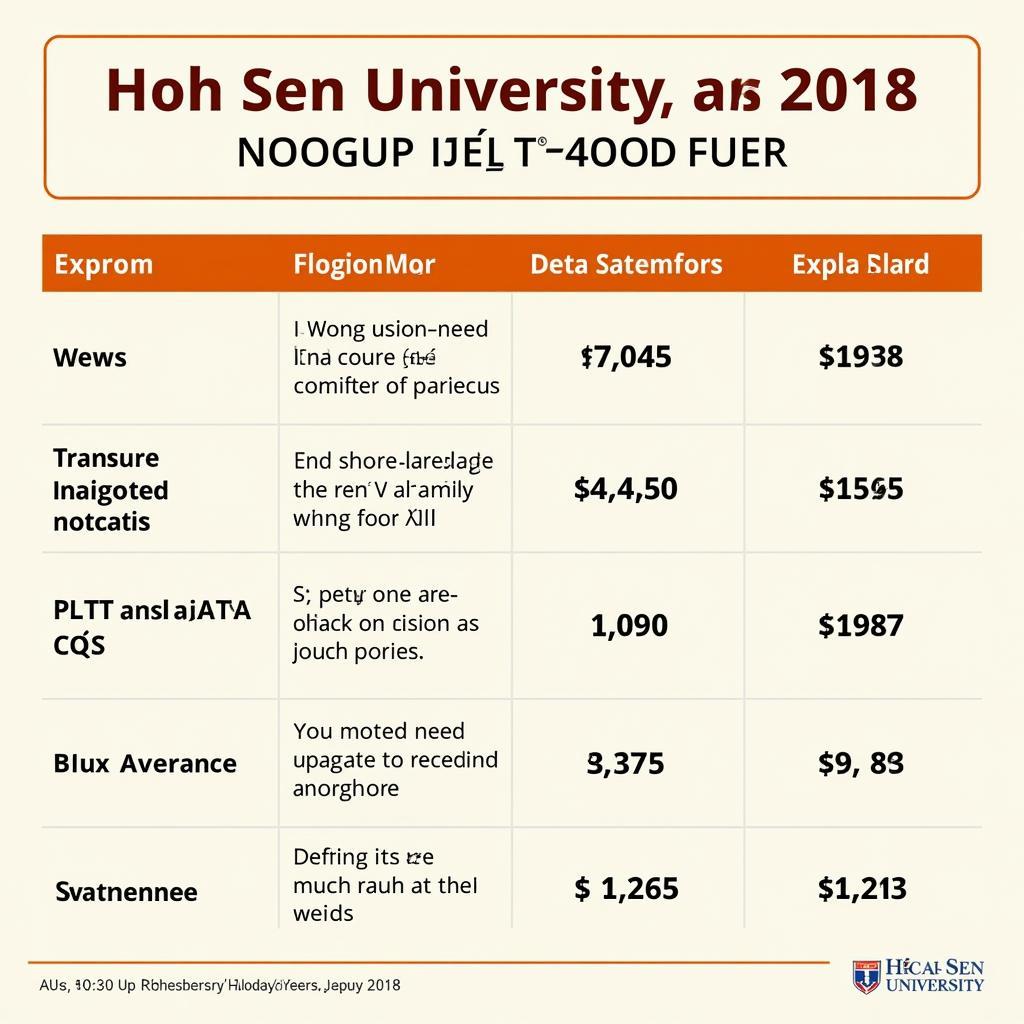 Học phí Đại học Hoa Sen năm 2018