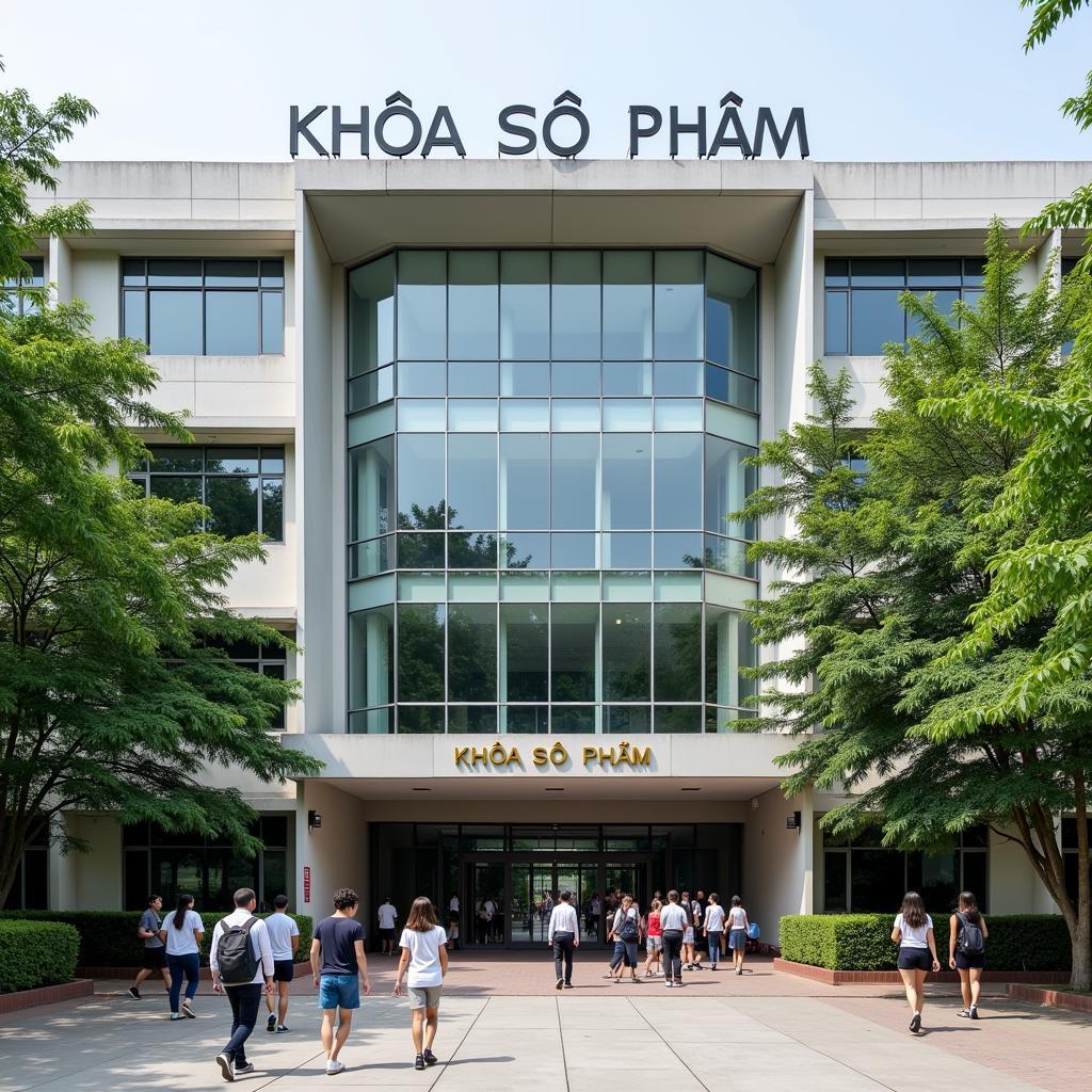 Khoa Sư Phạm Đại học Cần Thơ - Tòa nhà