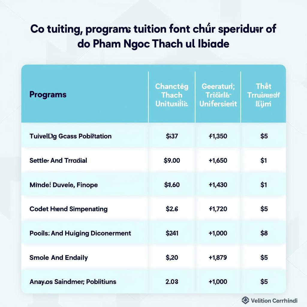 Mức học phí các ngành Đại học Phạm Ngọc Thạch