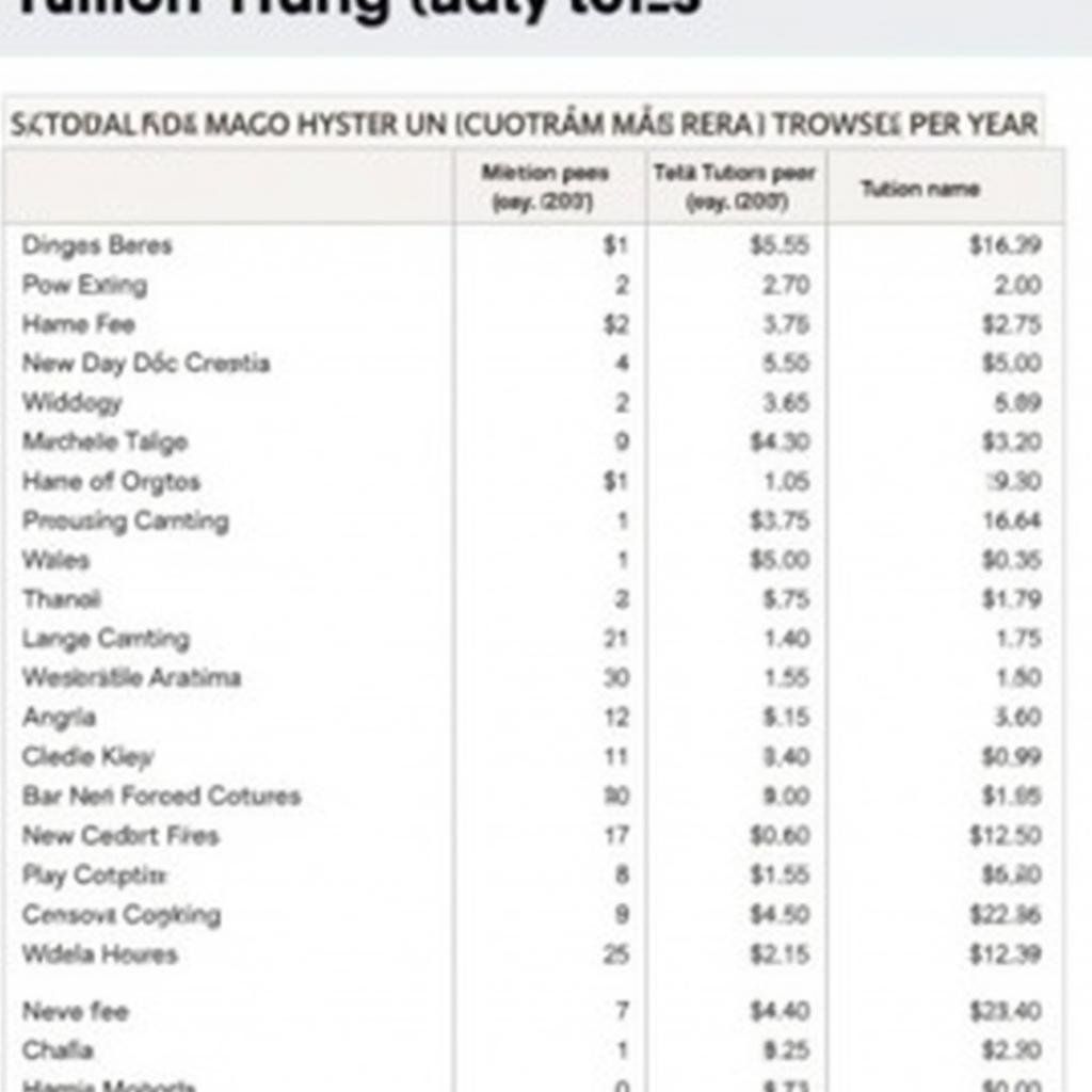 Mức học phí từng ngành tại Đại học Tôn Đức Thắng năm 2021