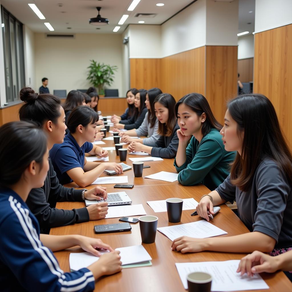 Sinh viên Đại học Kinh tế Đà Nẵng tham gia hoạt động ngoại khóa