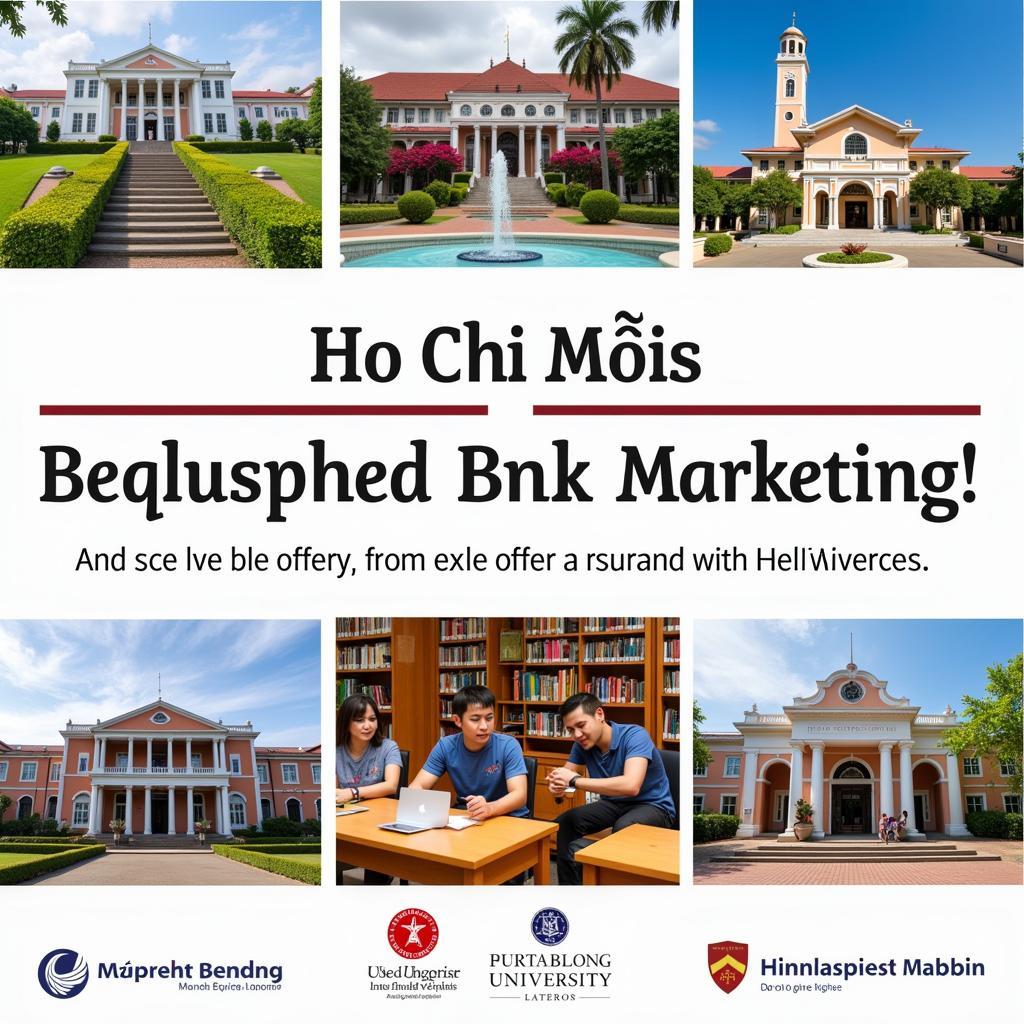 Các trường đại học nổi bật tài chính marketing