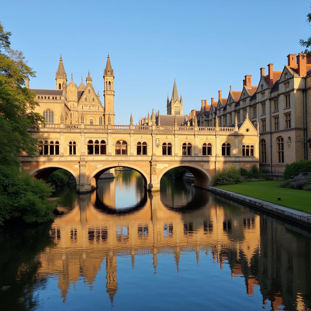 Đại học Cambridge bên dòng sông Cam thơ mộng