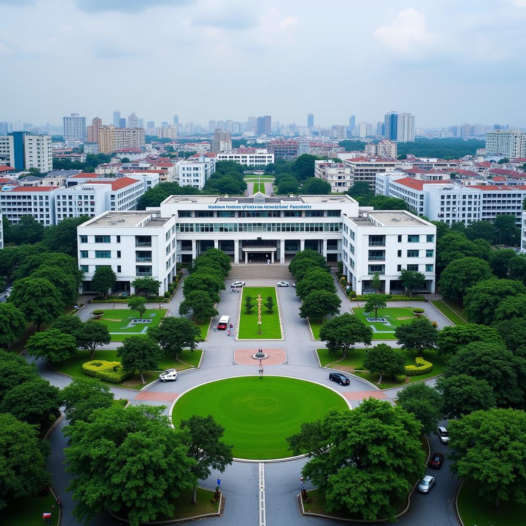 Toàn cảnh Đại học Công nghệ Thông tin Hồ Chí Minh