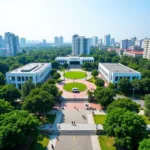 Toàn cảnh Đại học Hà Nội