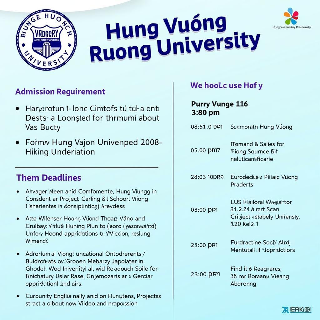 Đại học Hùng Vương - Thông tin tuyển sinh