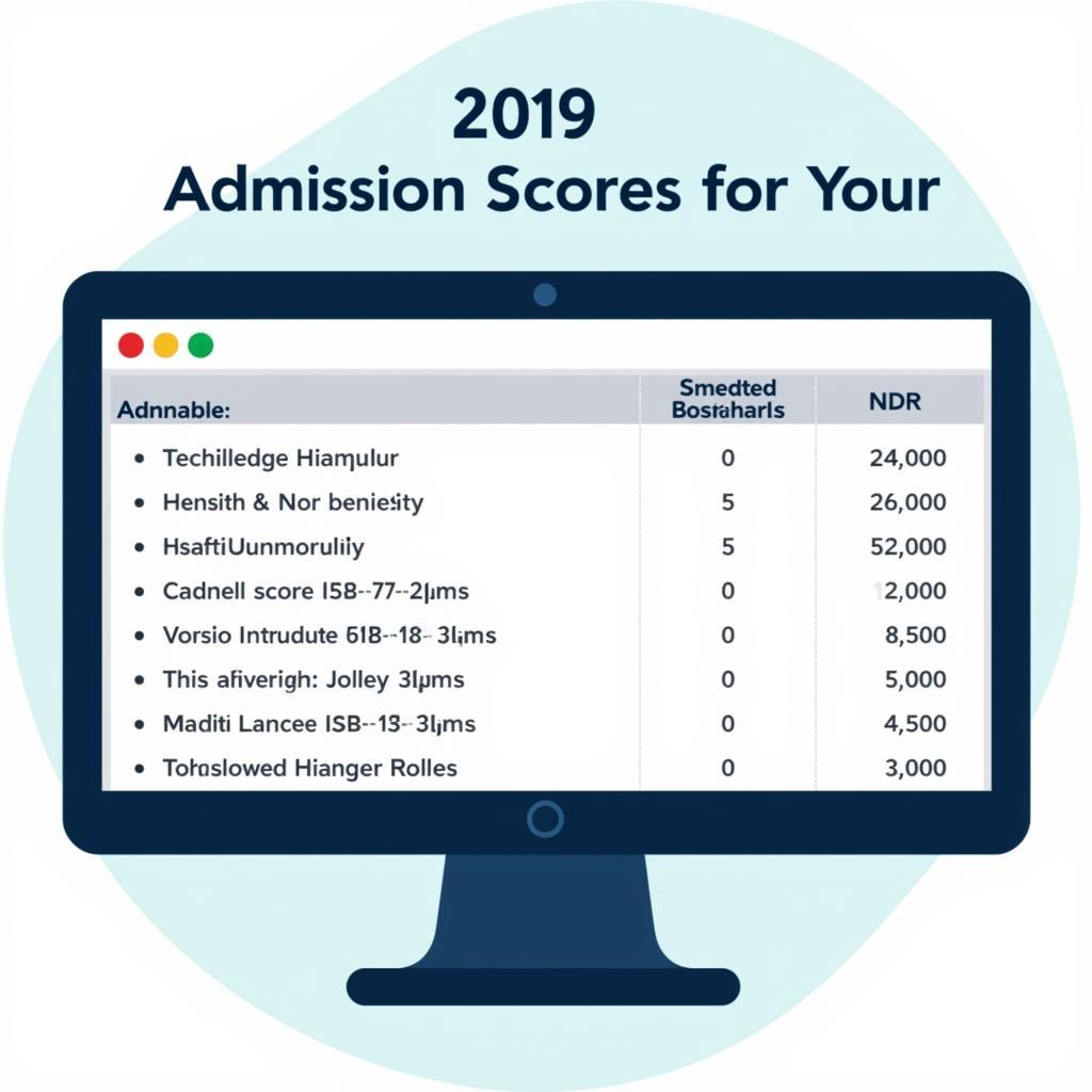 Điểm chuẩn đại học năm 2019