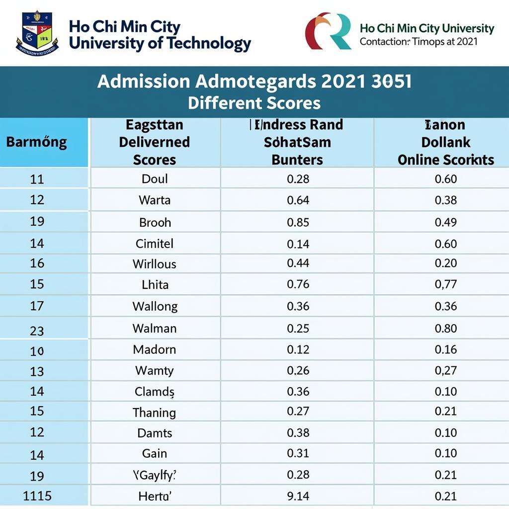 Điểm chuẩn Đại học Bách Khoa TPHCM 2021 theo từng ngành