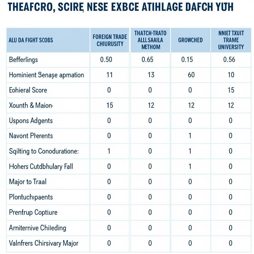 Điểm chuẩn Đại học Ngoại Thương TPHCM