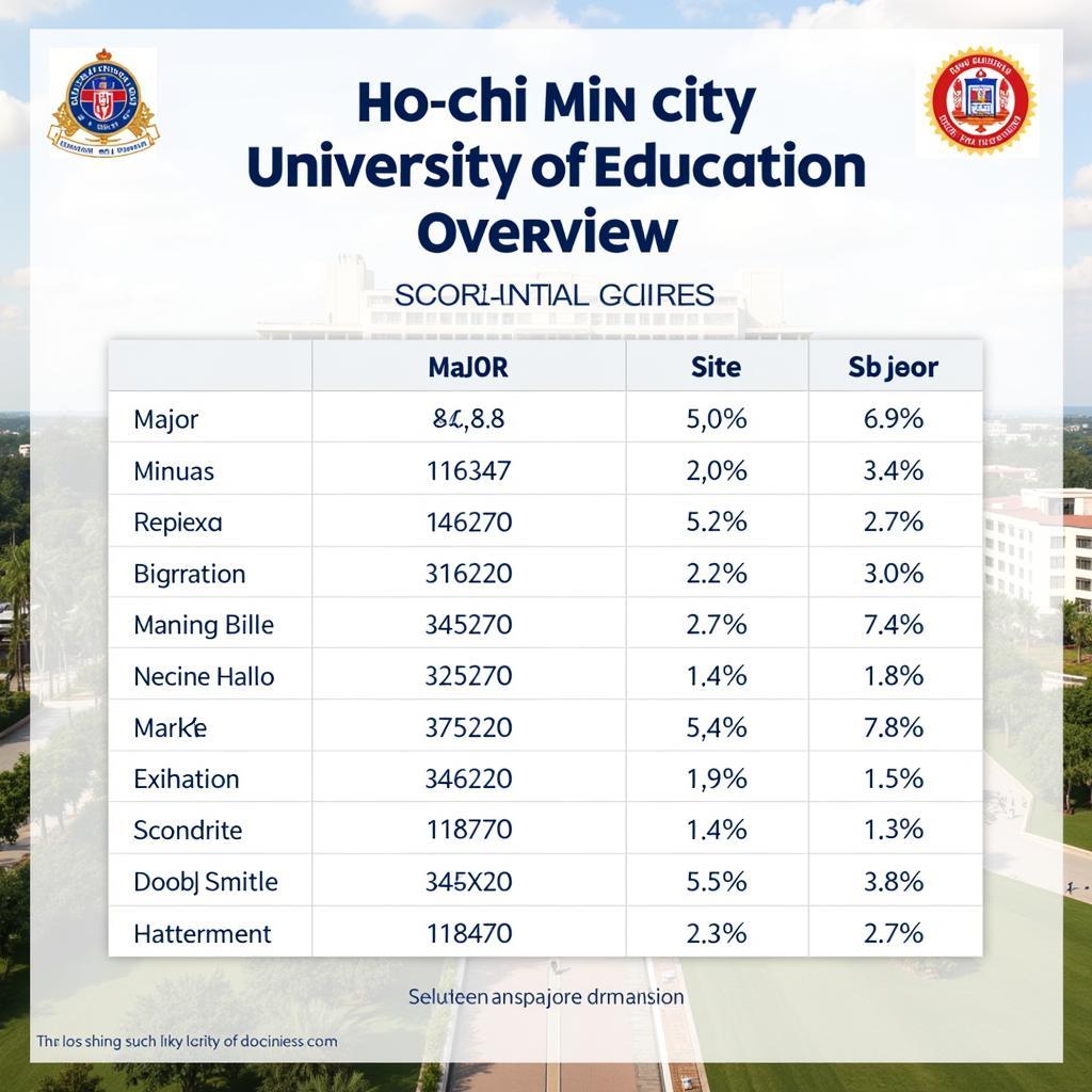 Tổng quan về điểm chuẩn Đại học Sư phạm TPHCM 2022