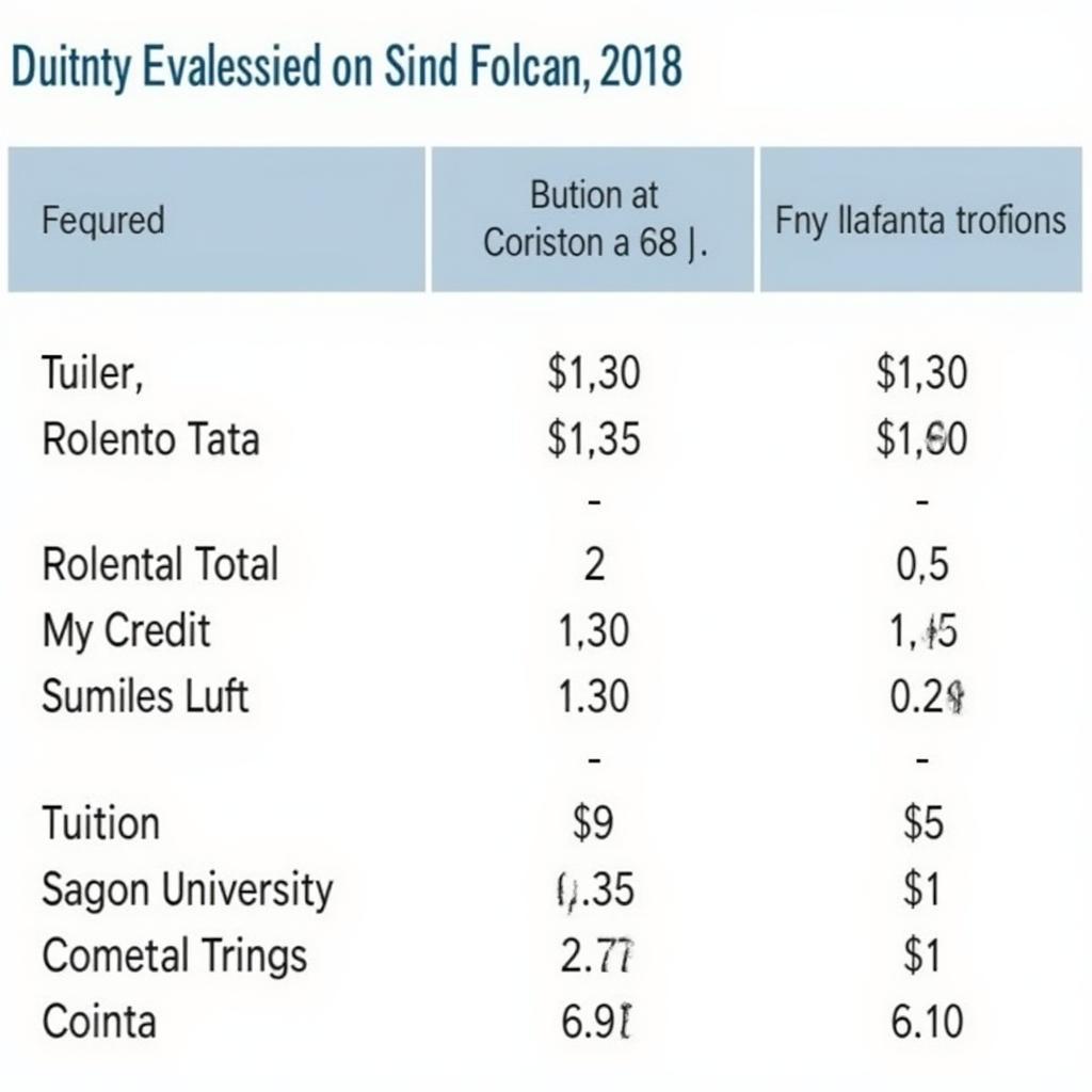 Học phí Đại học Sài Gòn 2018