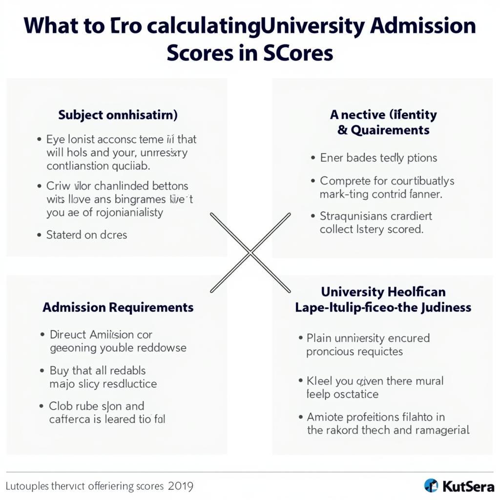 Lưu Ý Tính Điểm Đại Học 2019