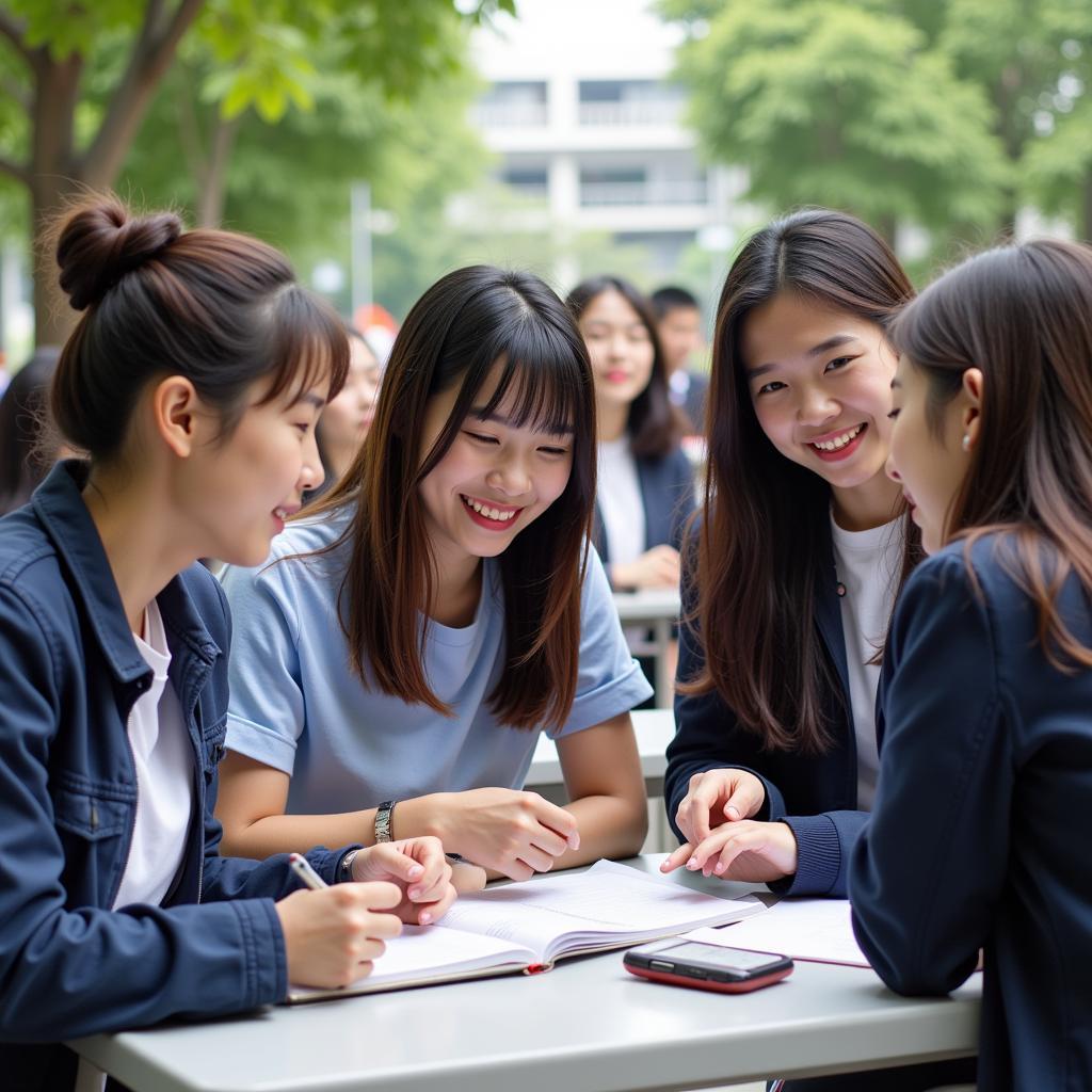 Sinh viên Đại học Bách Khoa Hà Nội tham gia các hoạt động ngoại khóa