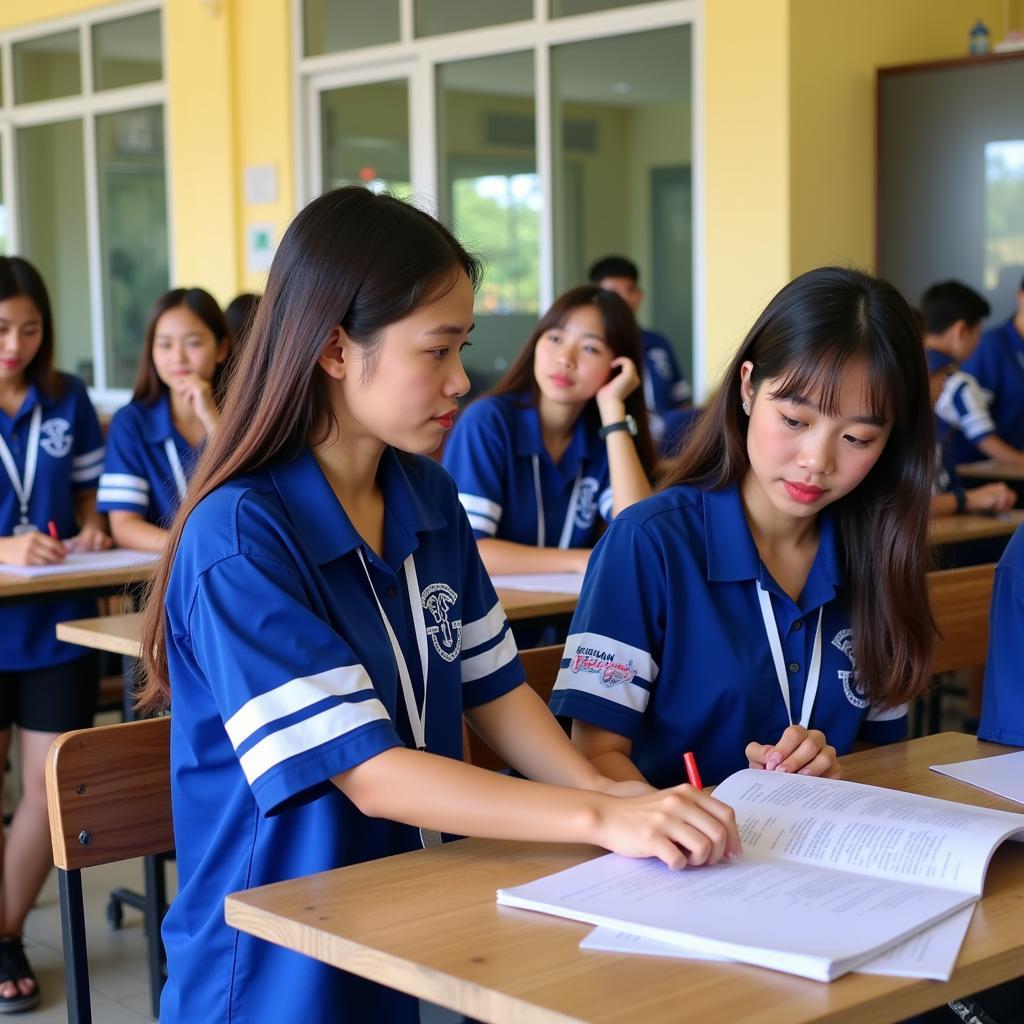 Sinh viên Đại học Sư Phạm Đồng Tháp tham gia hoạt động ngoại khóa