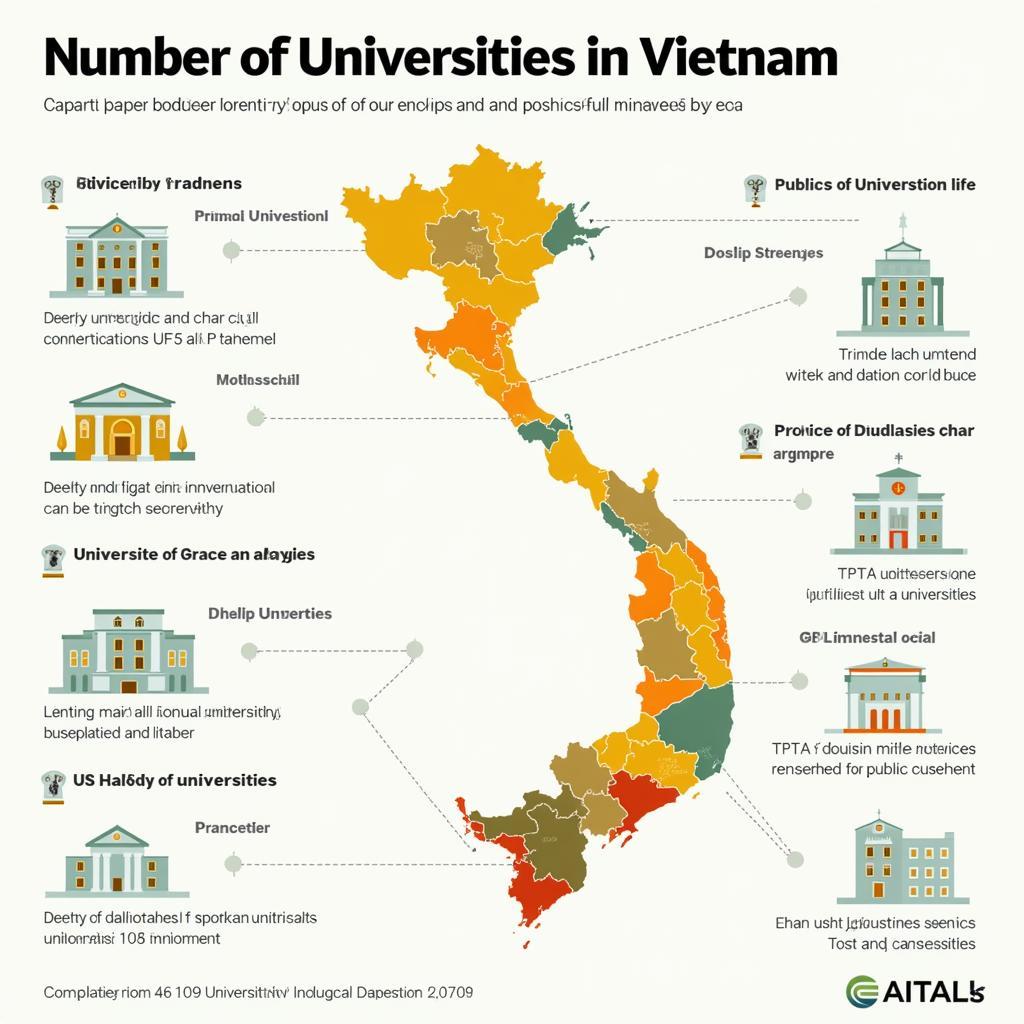 Số lượng trường đại học Việt Nam