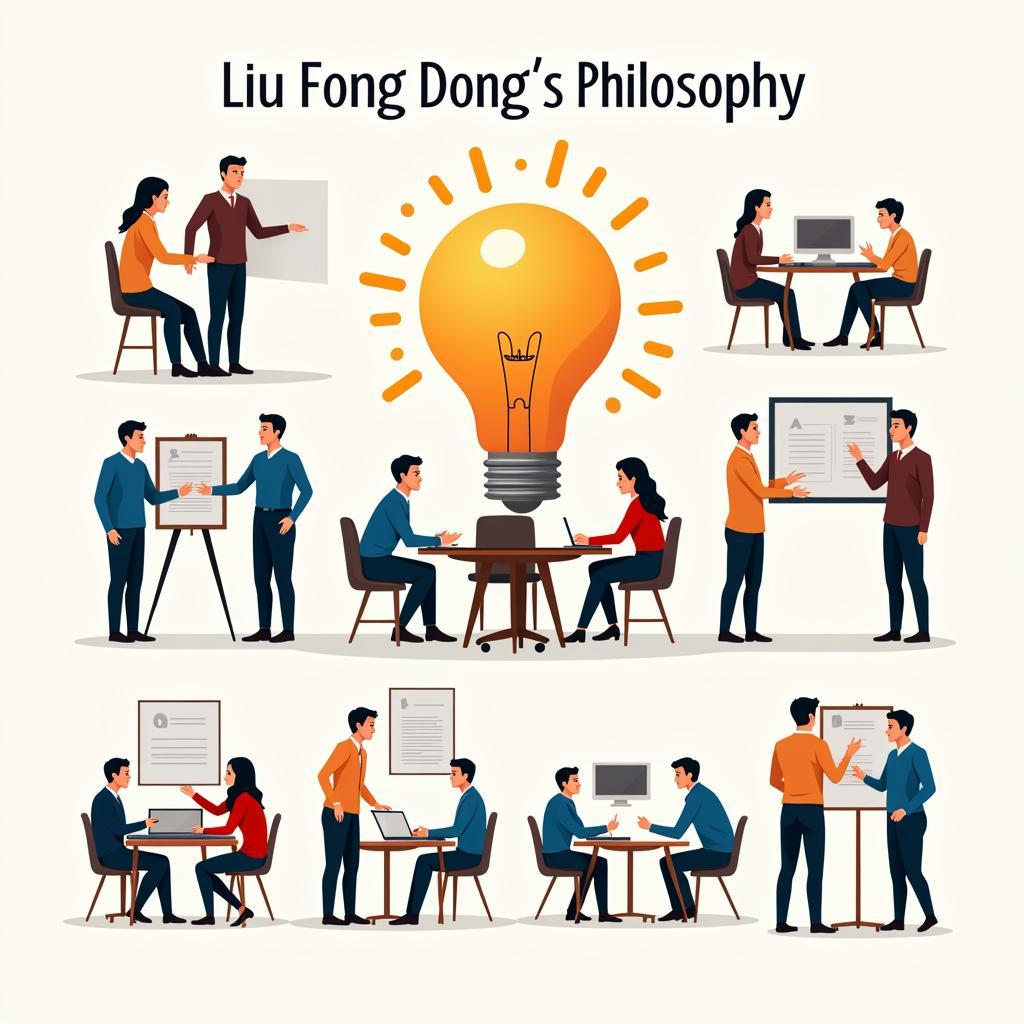 Ứng dụng triết học Lưu Phóng Đồng