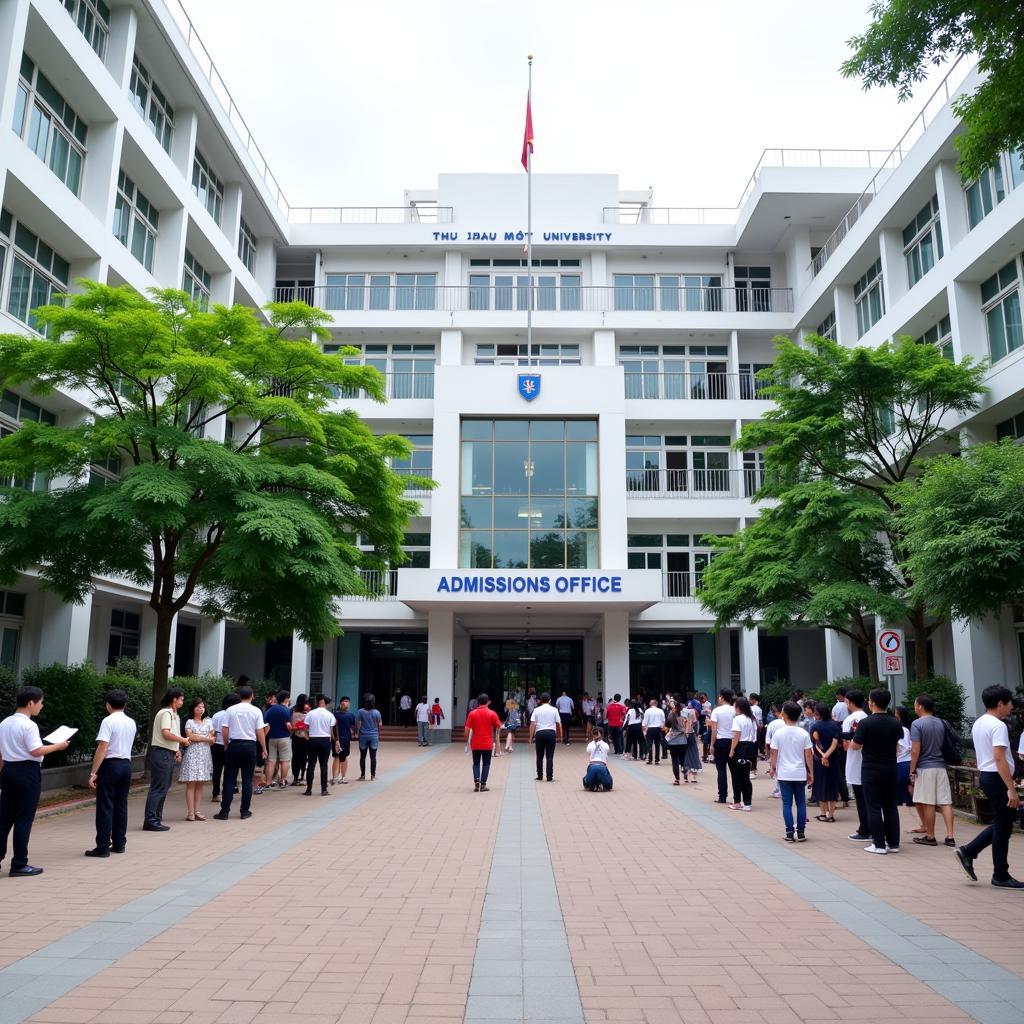 Xét Tuyển Đại Học Thủ Dầu Một